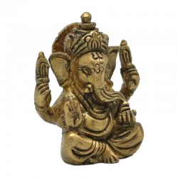 Statuette de Ganesh en laiton