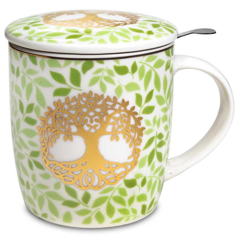Le Mug Infuseur à thé Arbre de Vie : découvrez autrement la suavité de vos  tisanes
