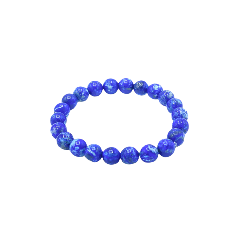 Bracelet pierres naturelles - Lapis Lazuli - Qualité A - 8 mm