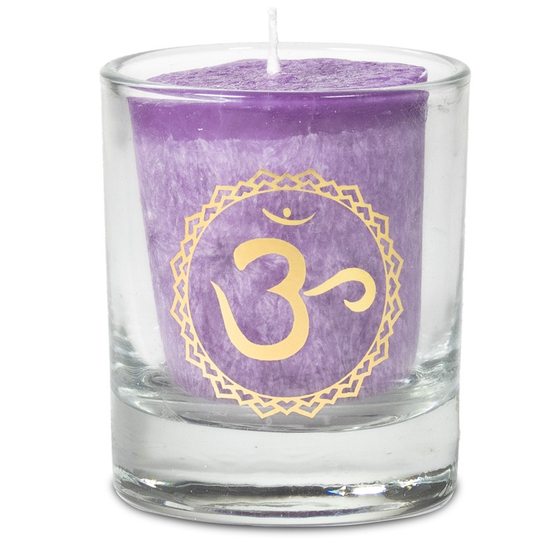 Set: 7 bougies votives parfumées chakra coffret cadeau