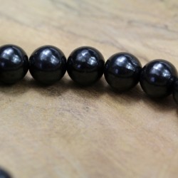 Bracelet pierres naturelles - Tourmaline Noire - Qualité A - 8 mm