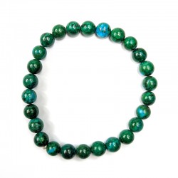 Bracelet pierres naturelles - Chrysocolle verte - Qualité AA Extra - 6 mm